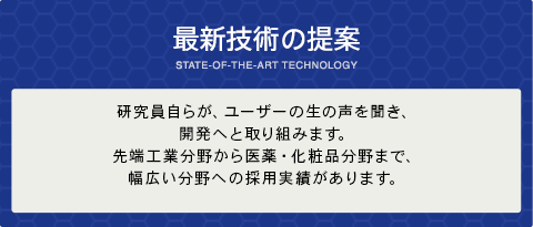 最新技術の提案